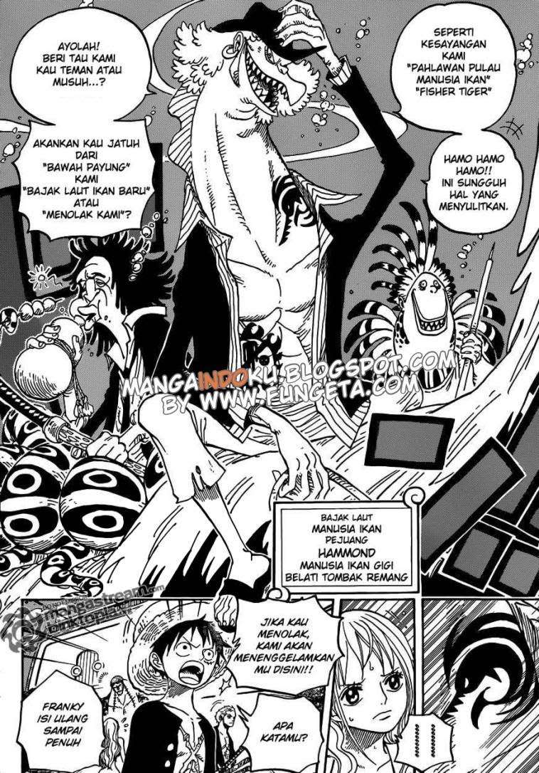 One Piece Chapter 607 page 12