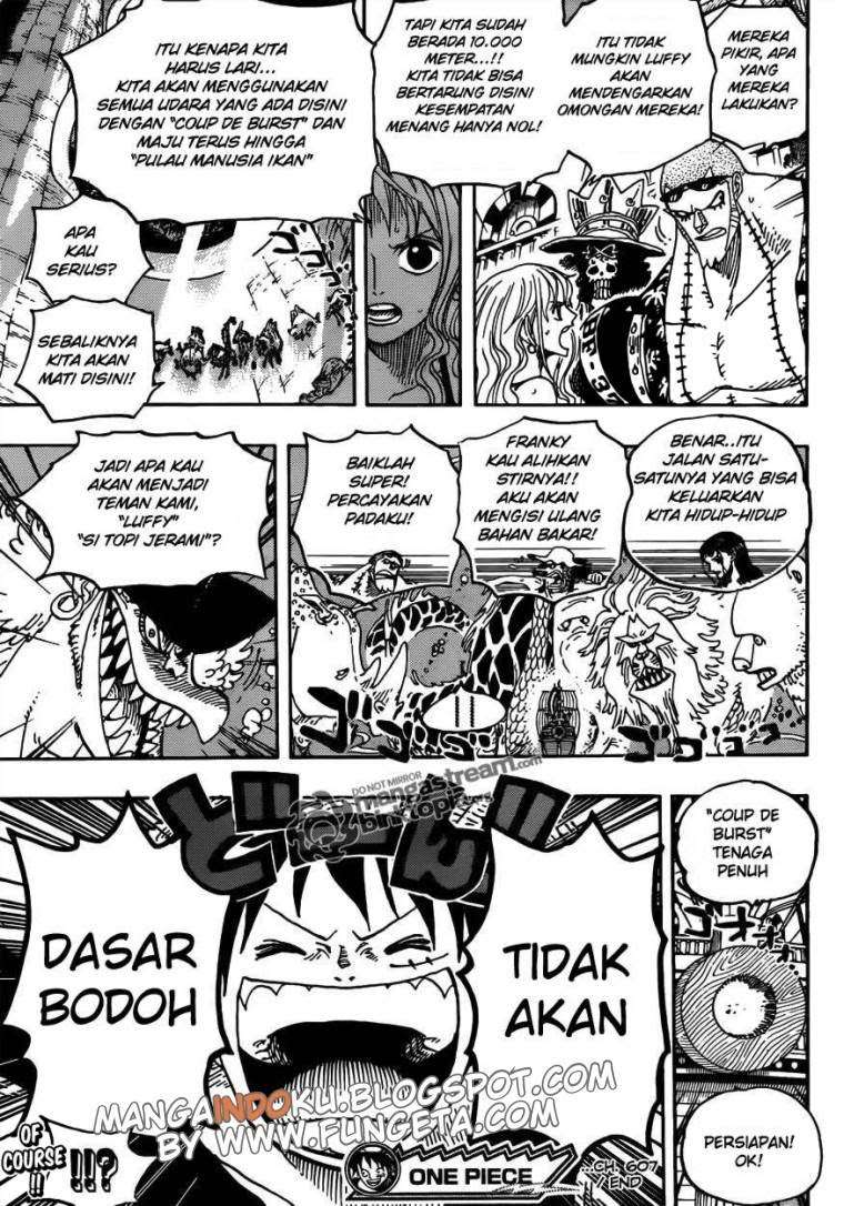 One Piece Chapter 607 page 13