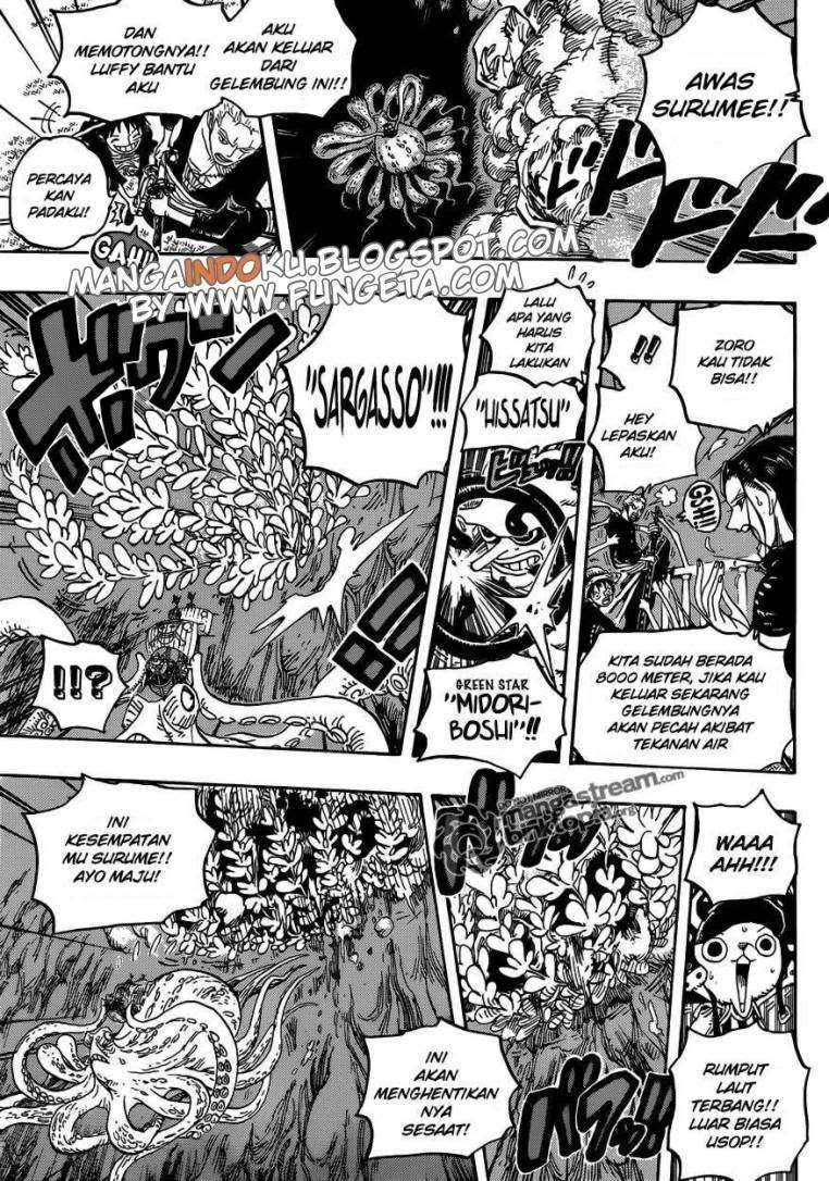 One Piece Chapter 607 page 8