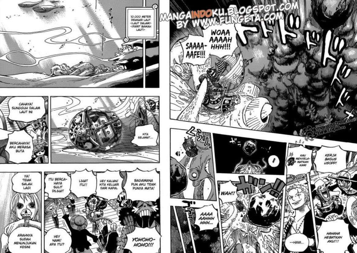One Piece Chapter 607 page 9