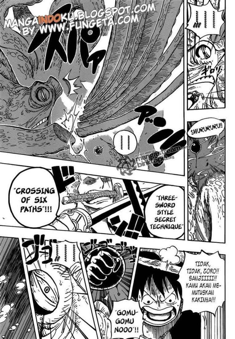 One Piece Chapter 605 page 13