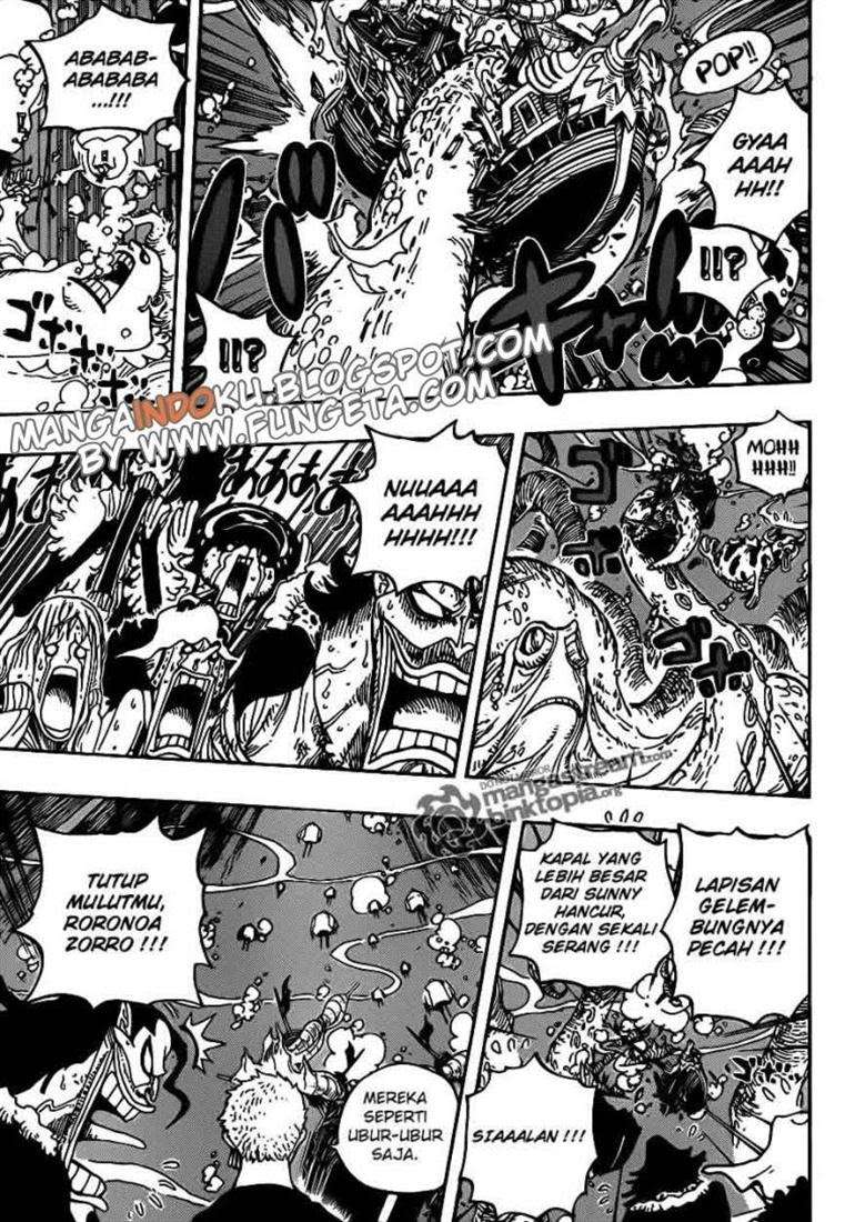 One Piece Chapter 605 page 5