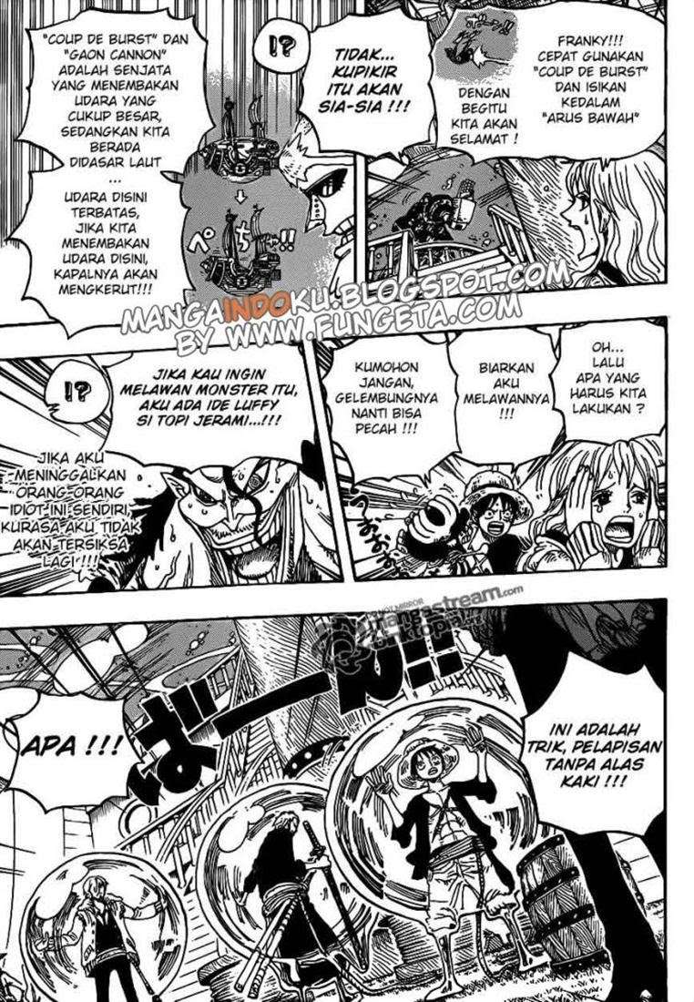 One Piece Chapter 605 page 7