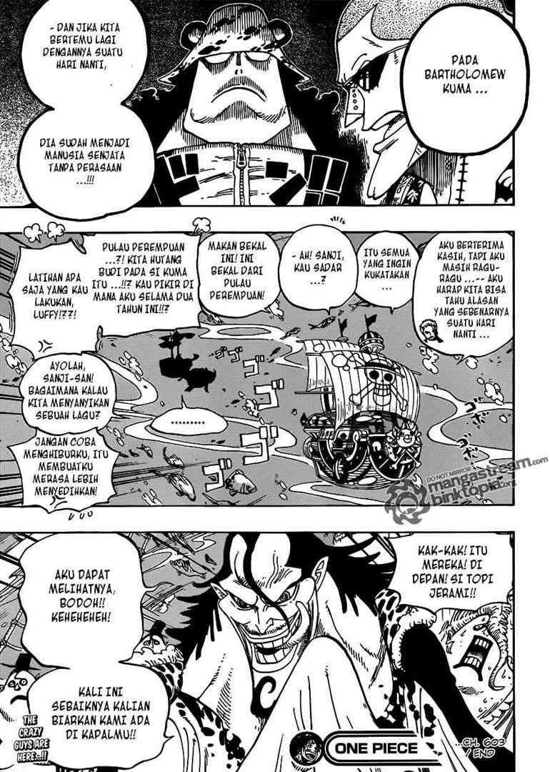 One Piece Chapter 603 page 16