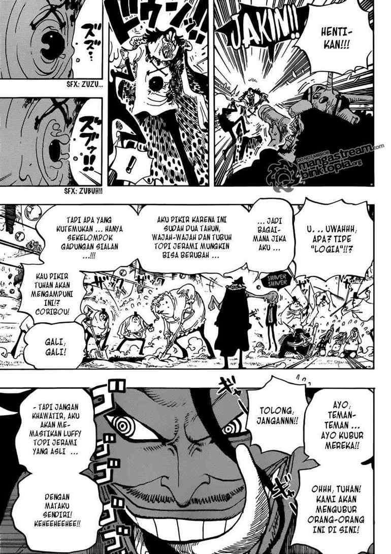 One Piece Chapter 603 page 3