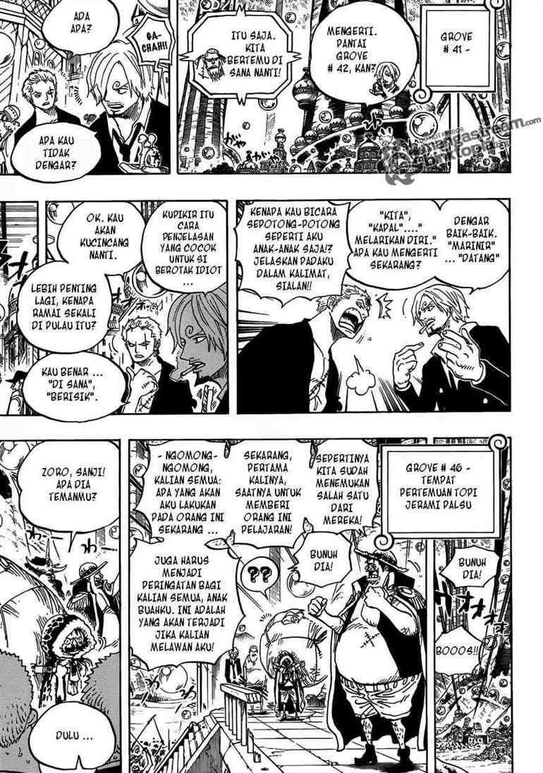 One Piece Chapter 601 page 3