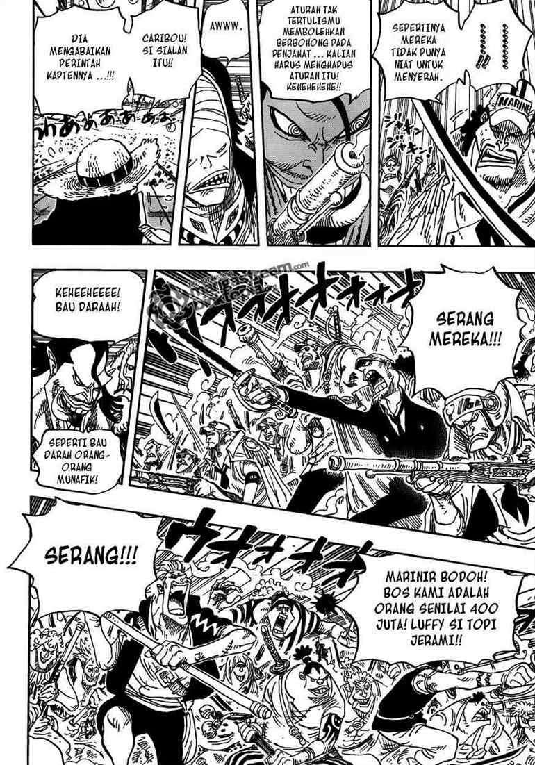 One Piece Chapter 601 page 5