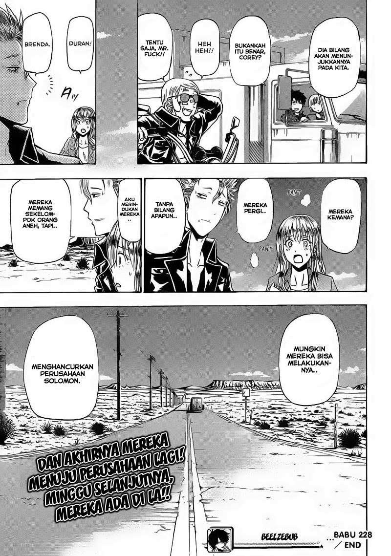 Beelzebub Chapter 228 page 20