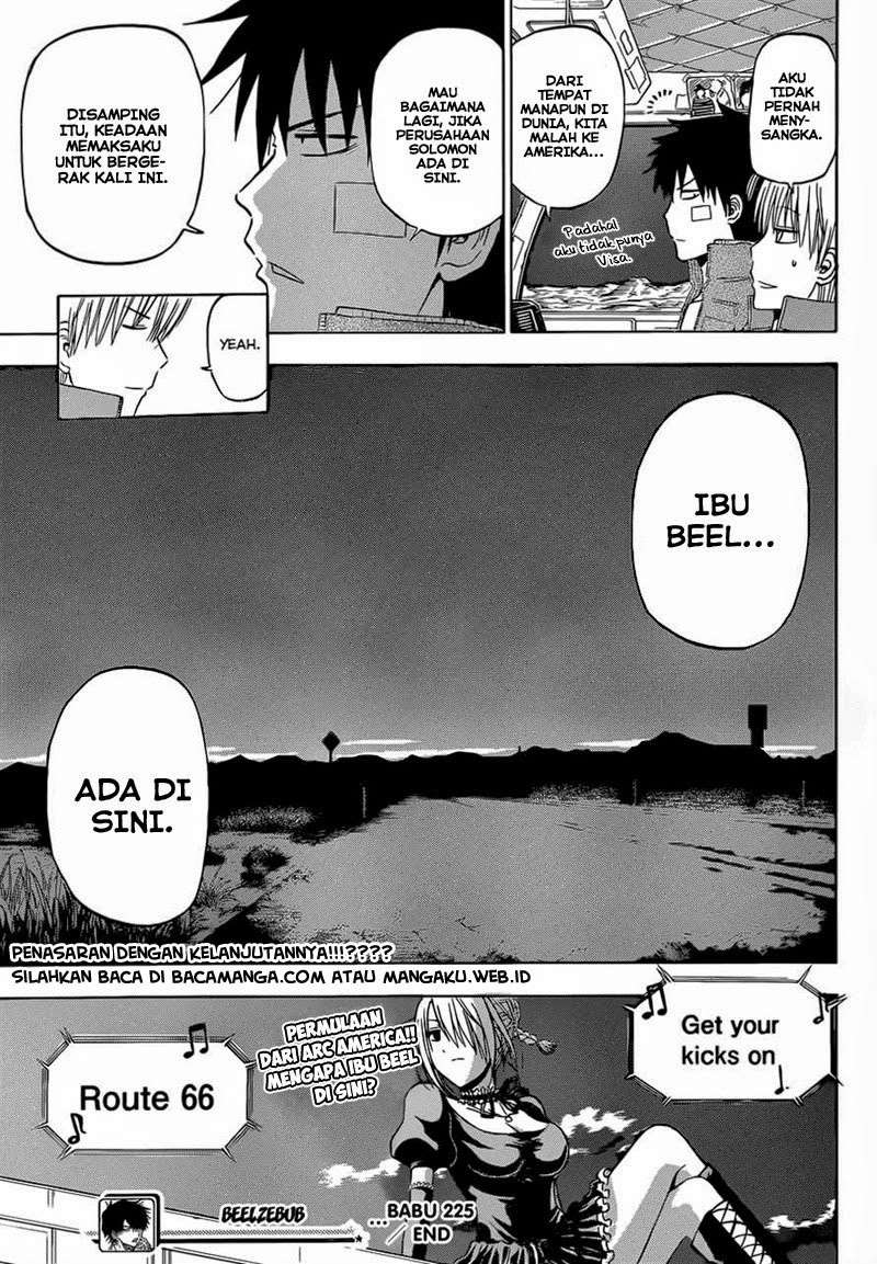 Beelzebub Chapter 225 page 18