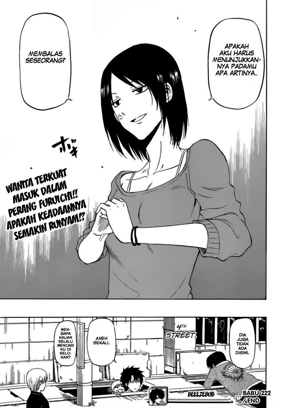 Beelzebub Chapter 222 page 38