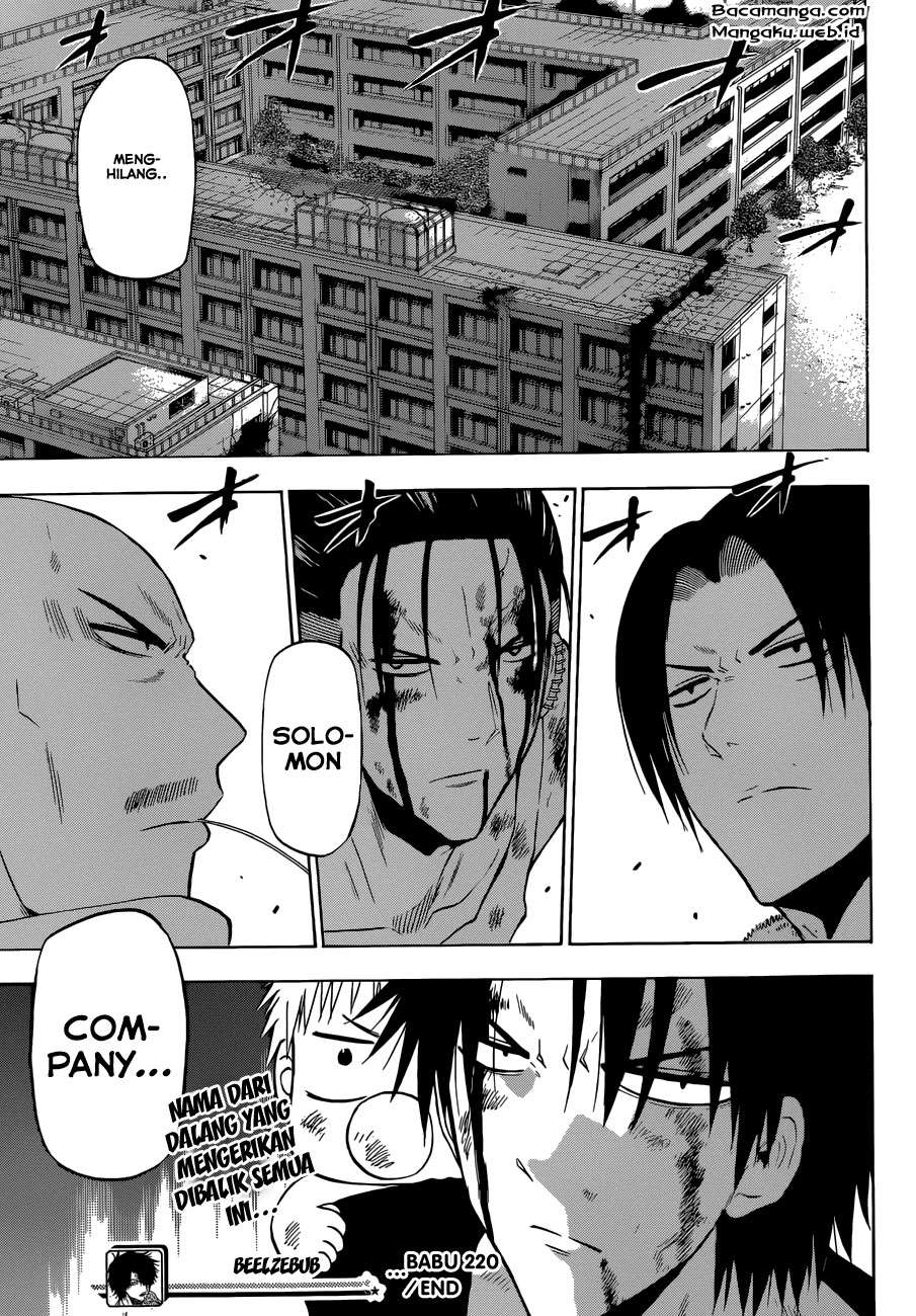 Beelzebub Chapter 220 page 18