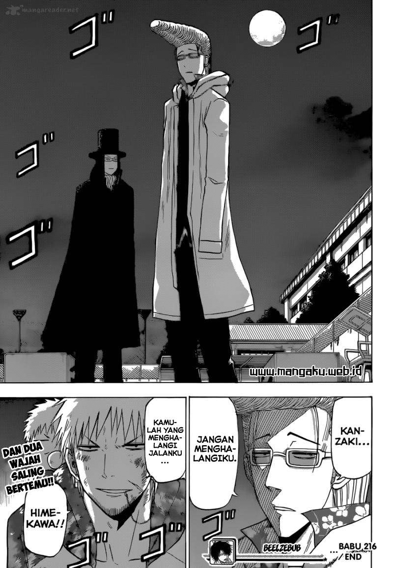 Beelzebub Chapter 216 page 20