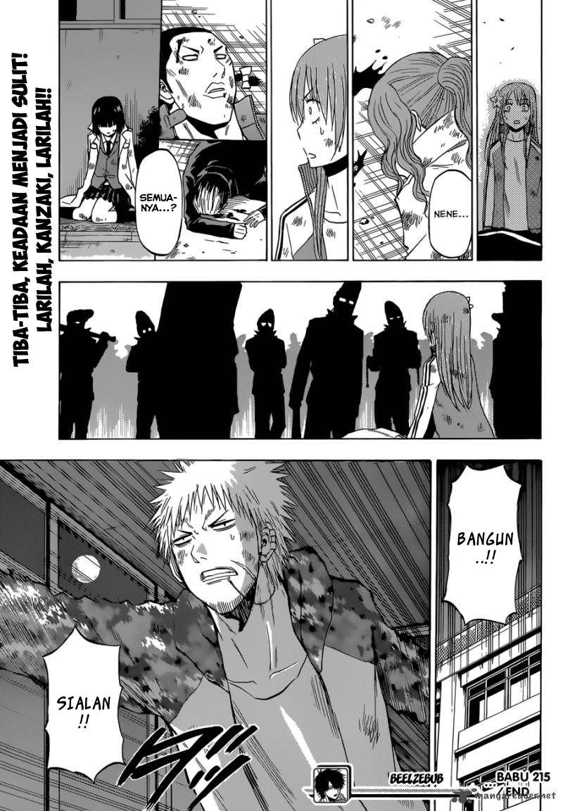 Beelzebub Chapter 215 page 20