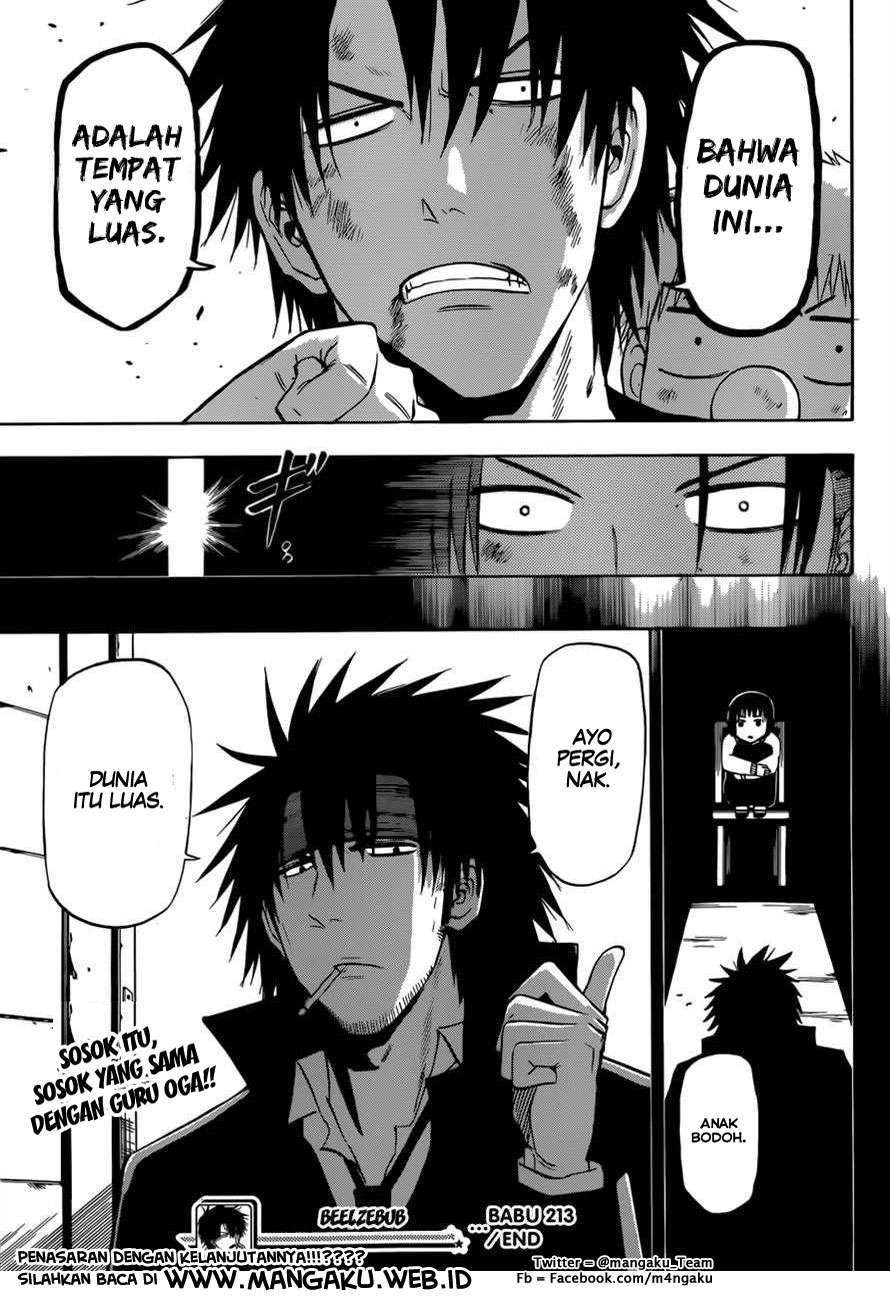 Beelzebub Chapter 213 page 19