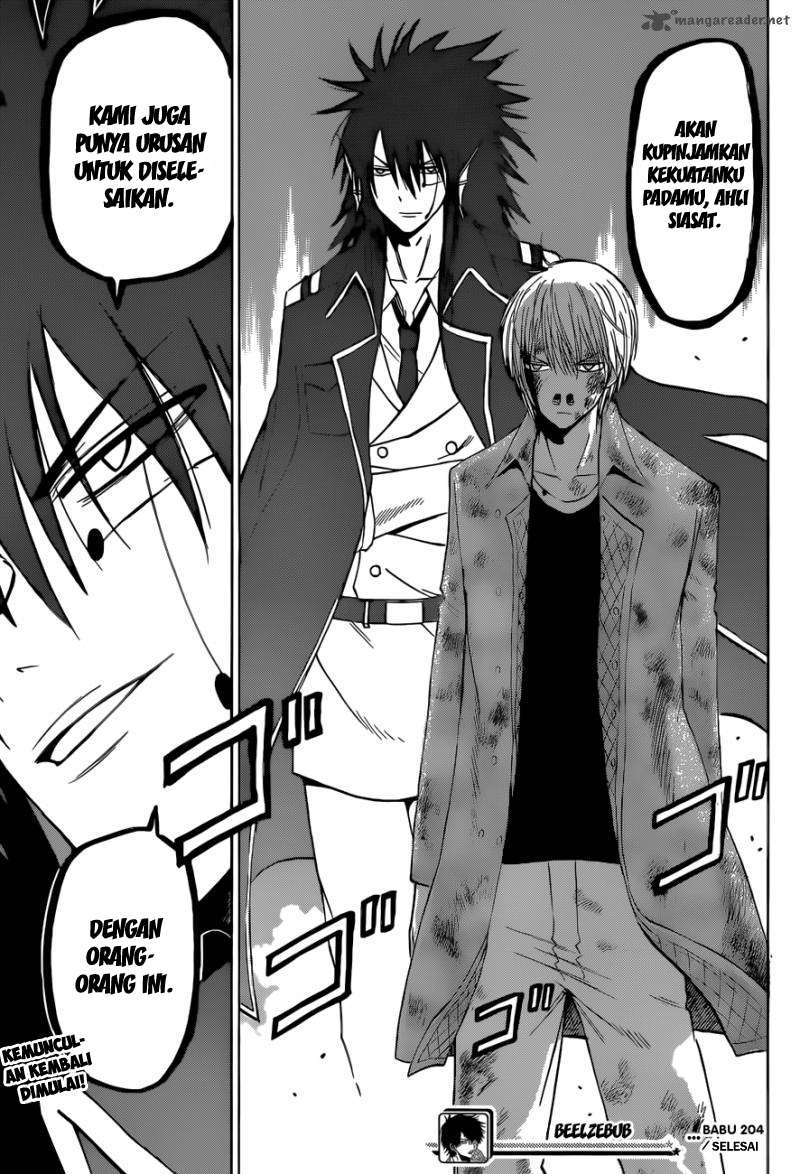 Beelzebub Chapter 204 page 20