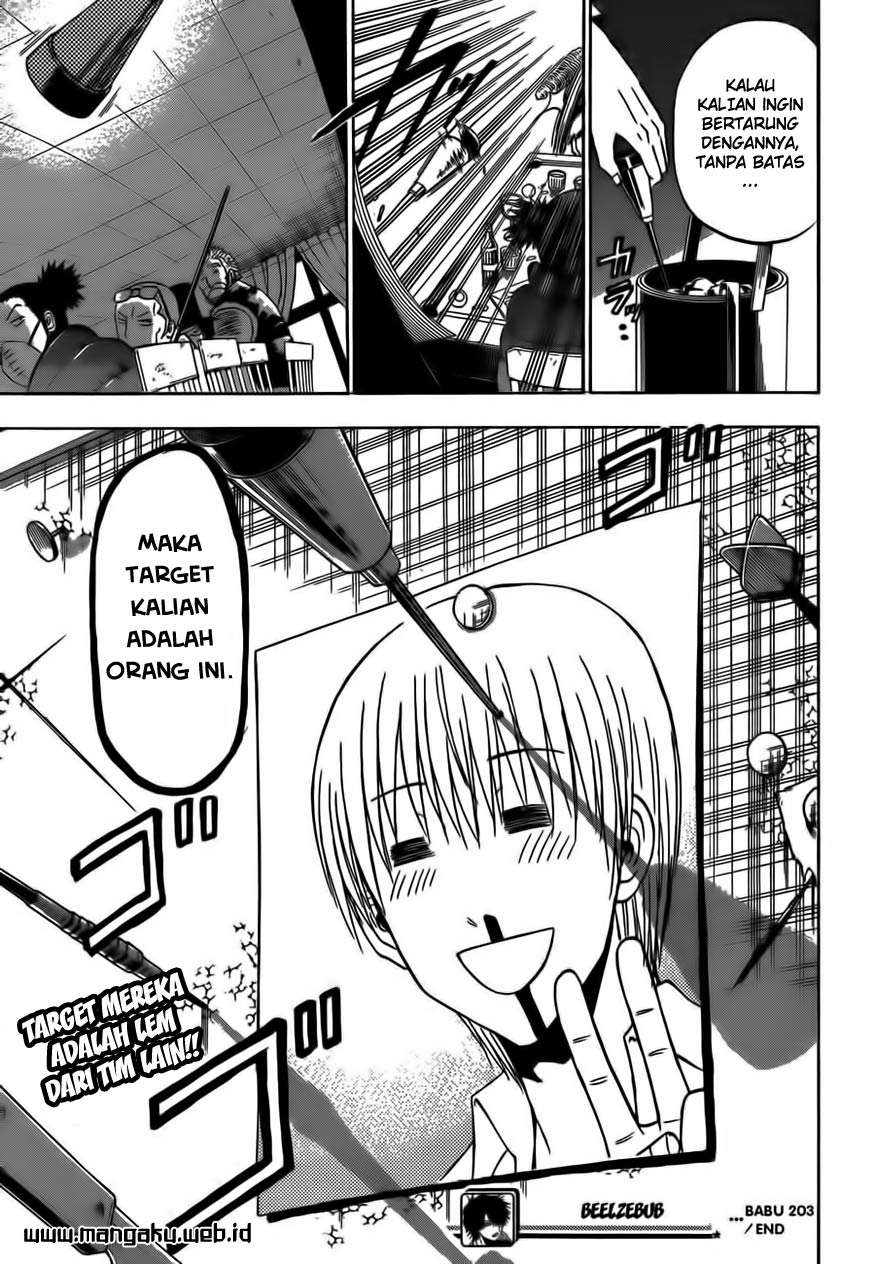 Beelzebub Chapter 203 page 17