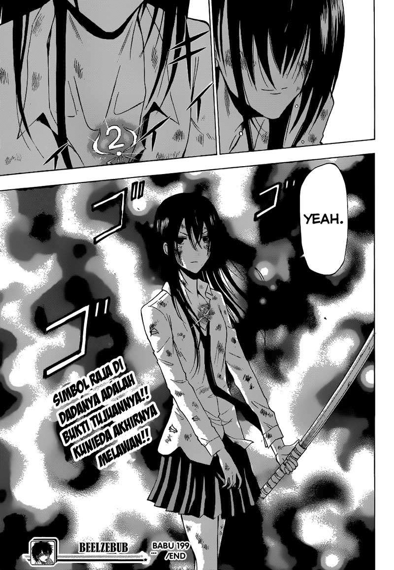 Beelzebub Chapter 199 page 19