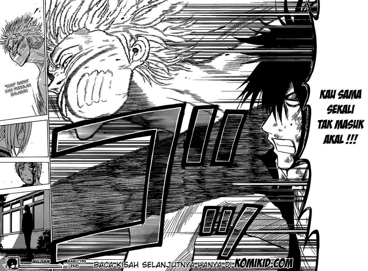 Beelzebub Chapter 195 page 18