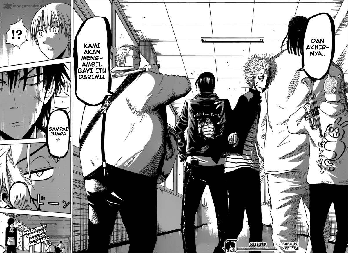 Beelzebub Chapter 191 page 18