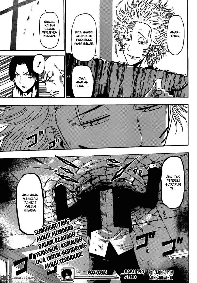 Beelzebub Chapter 189 page 36
