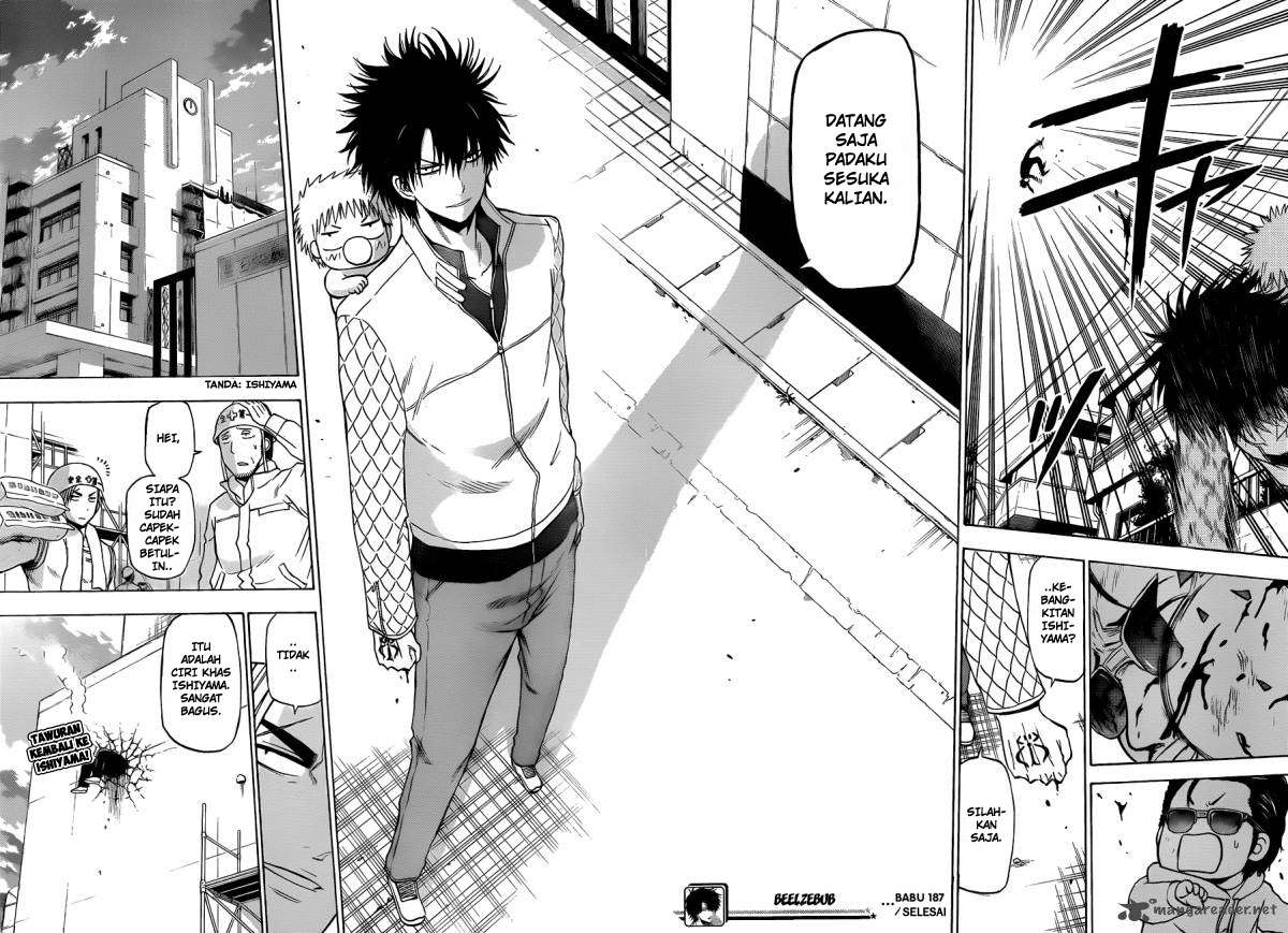 Beelzebub Chapter 187 page 36