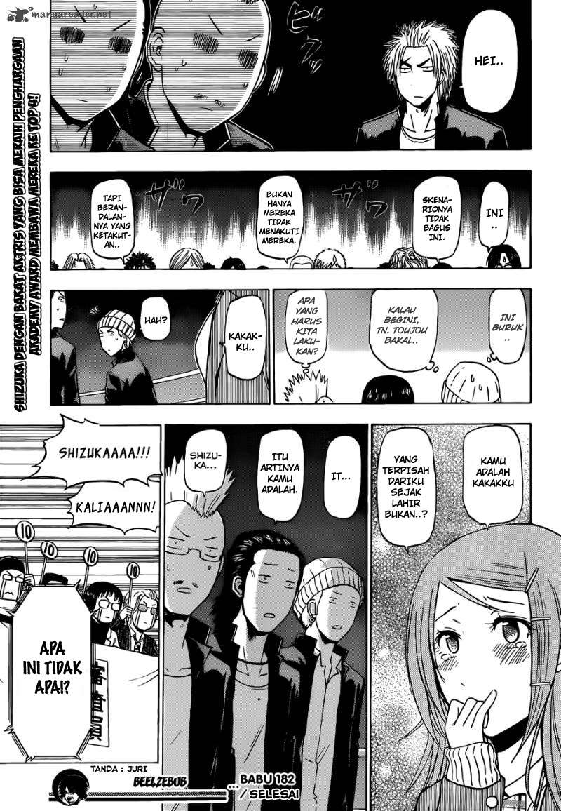 Beelzebub Chapter 182 page 18