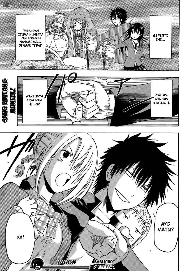 Beelzebub Chapter 180 page 19