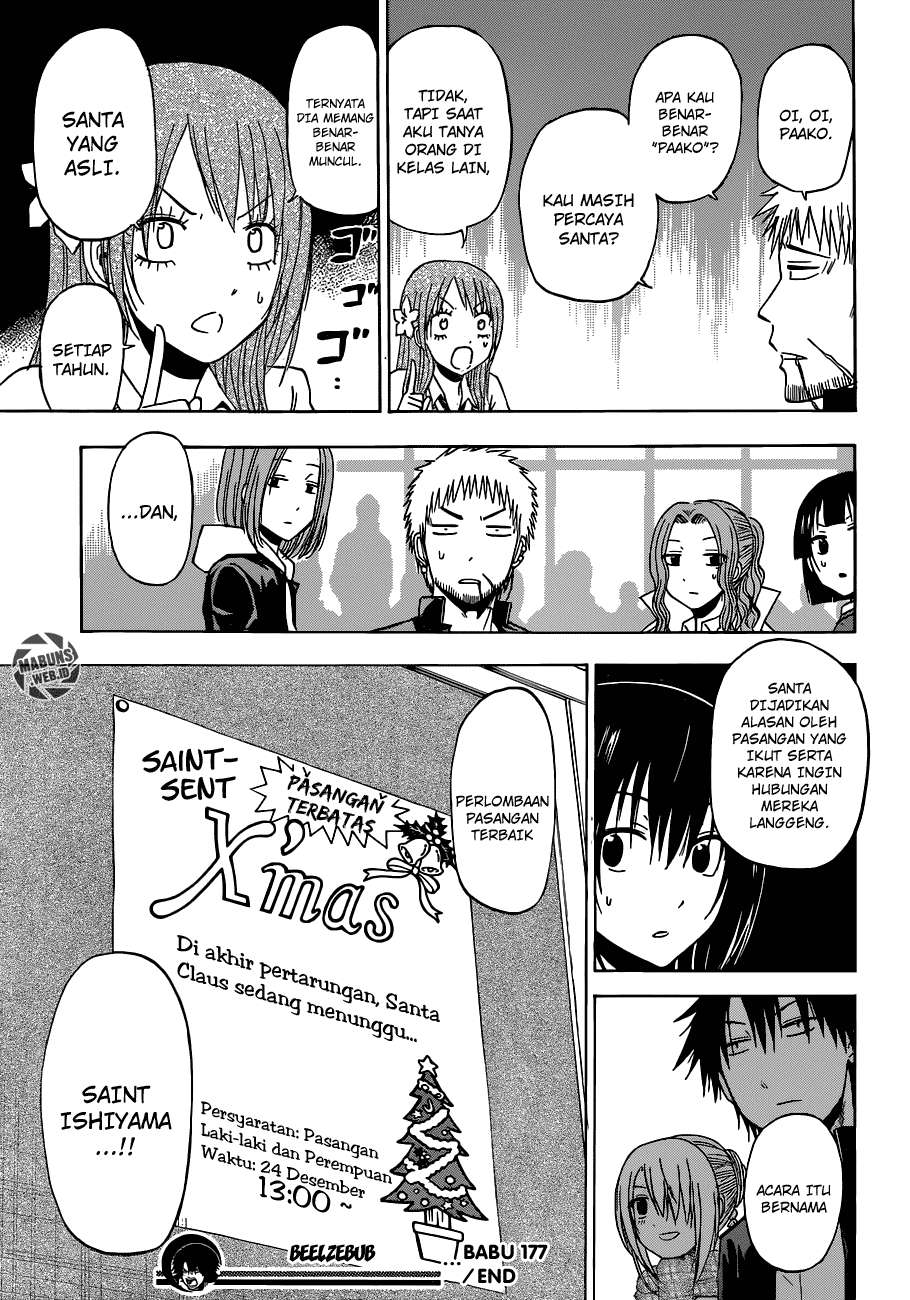 Beelzebub Chapter 177 page 20