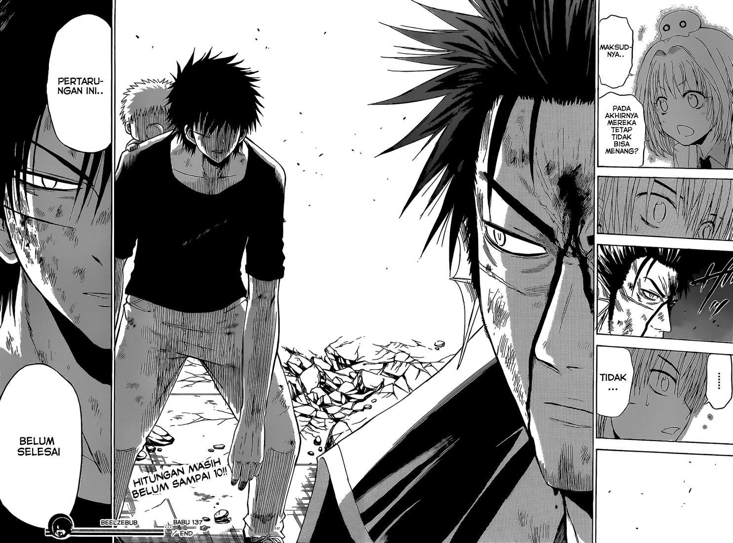 Beelzebub Chapter 137 page 19