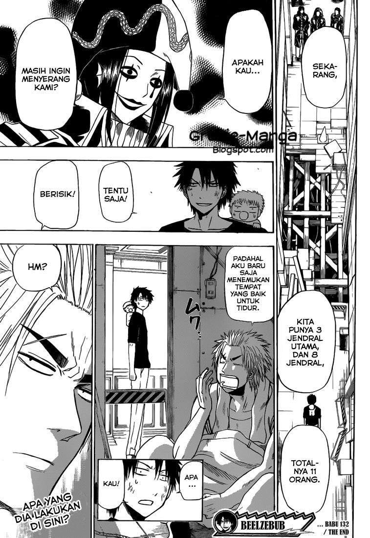 Beelzebub Chapter 132 page 18